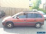Vauxhall Opel Zafira 1.8 16v Elegance Year 2000 For Spares Or Repair - Starts for Sale