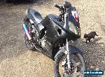 2007 LIFAN LF 125 -30 125CC LEARNER LEGAL SPORTS MOTORBIKE BLACK SPARES REPAIRS for Sale