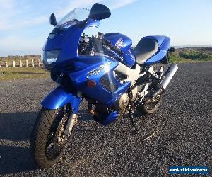 Honda Firestorm VTR1000 Motorbike - 2004 - Blue - Excellent condition for Sale